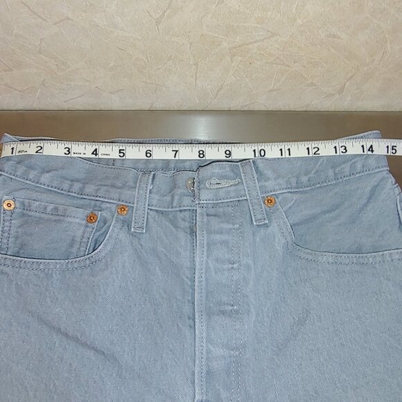 RARE - VINTAGE - EPIC - HOT 29 X 32 BUTTON FLY ** 501 ** GRAY LEVI’S that are Cl - Picture 7 of 13